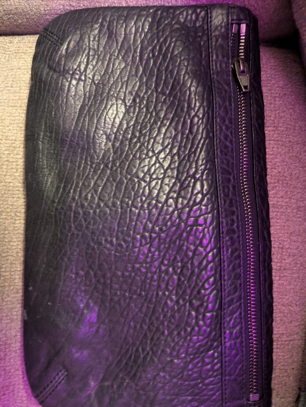 Alexander Wang Dumbo Full Grain Leather Clutch